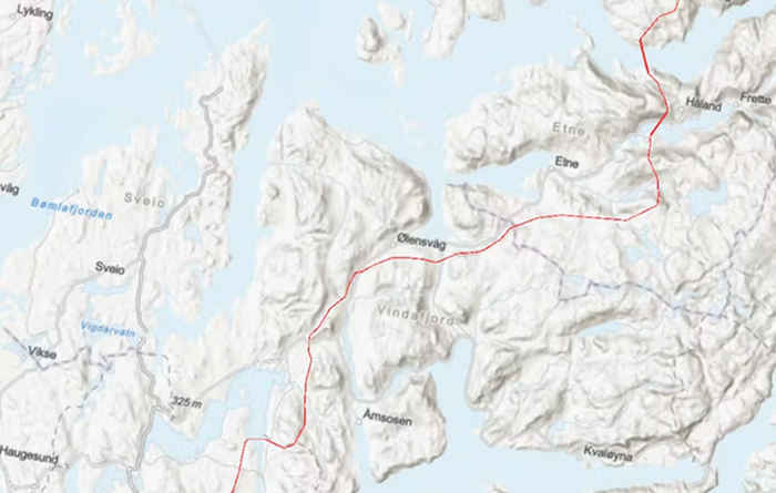 I januar starter utbyggingen av kraftledningen Blåfalli - Gismarvik