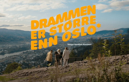 I Drammen får du mer bolig for pengene enn i Oslo