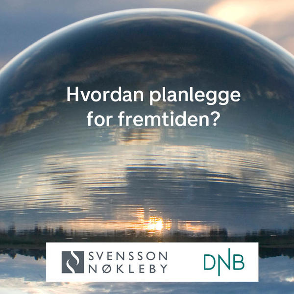 Webinar: Hvordan planlegge for fremtiden?