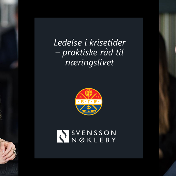 Ledelse i krisetider - et møte med Henrik Pedersen og praktiske råd fra våre rådgivere