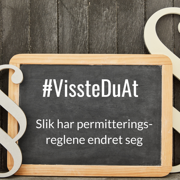 #VissteDuAt – Slik har permitteringsreglene endret seg