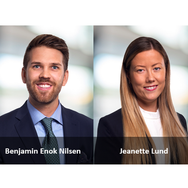 Vi ønsker velkommen til Jeanette og Benjamin