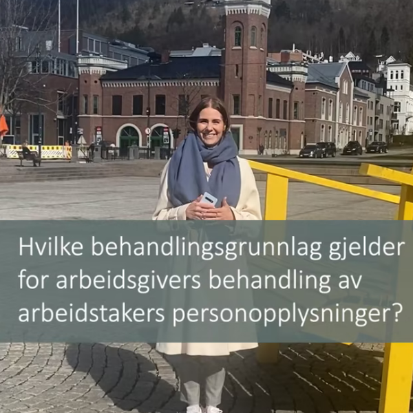 Har du som arbeidsgiver grunnlag for å behandle de ansattes personopplysninger?