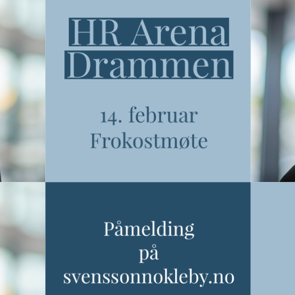 Velkommen til HR ARENA 14. februar