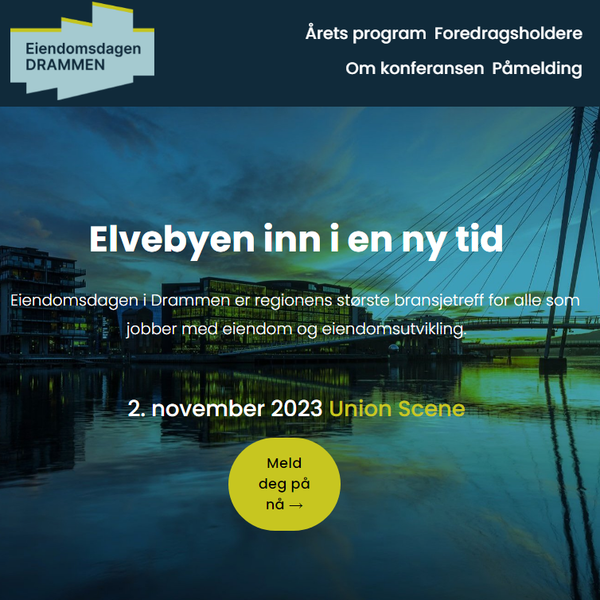 Eiendomsdagen i Drammen 2023